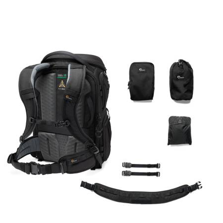Lowepro ProTactic BP 450 AW III - plecak fotograficzny, 28L, czarny_Plecak z tyłu/ zawartość zestawu_4